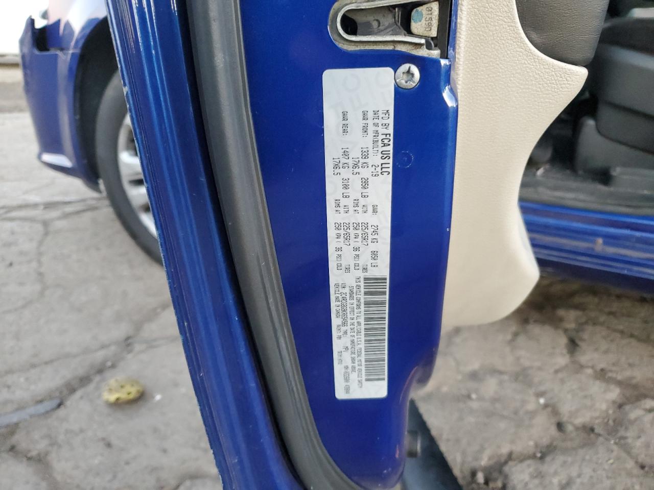 2019 Dodge Grand Caravan Se VIN: 2C4RDGBG9KR654566 Lot: 82383185