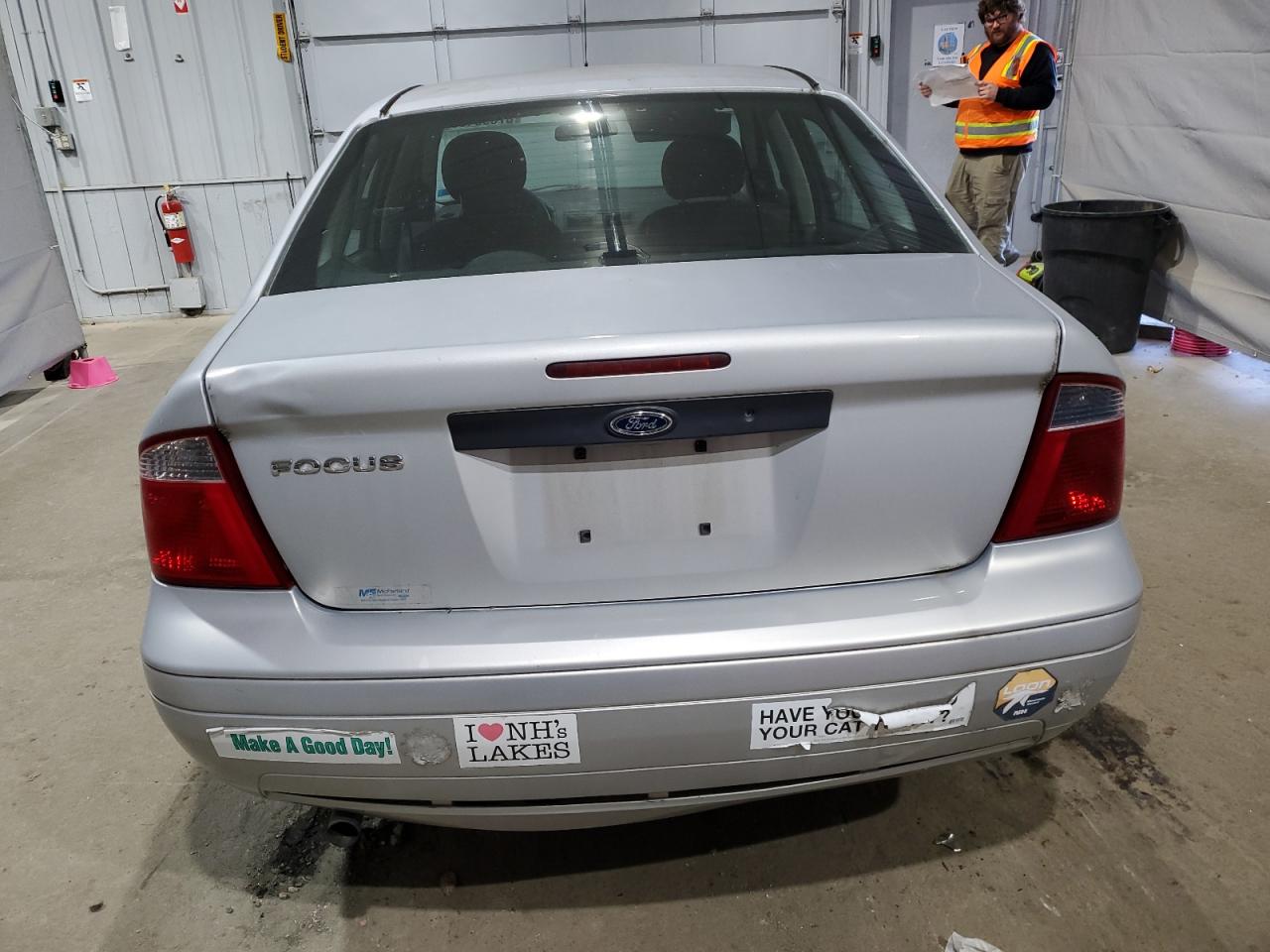 2007 Ford Focus Zx4 VIN: 1FAFP34N17W356676 Lot: 87098405