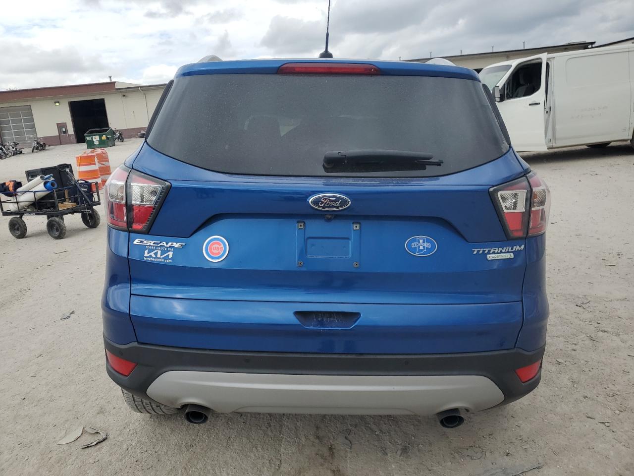 2017 Ford Escape Titanium VIN: 1FMCU0JD4HUA79756 Lot: 82219365