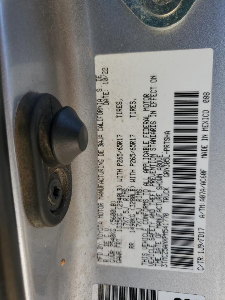 2023 Toyota Tacoma Double Cab VIN: 3TMCZ5ANXPM541770 Lot: 82519615