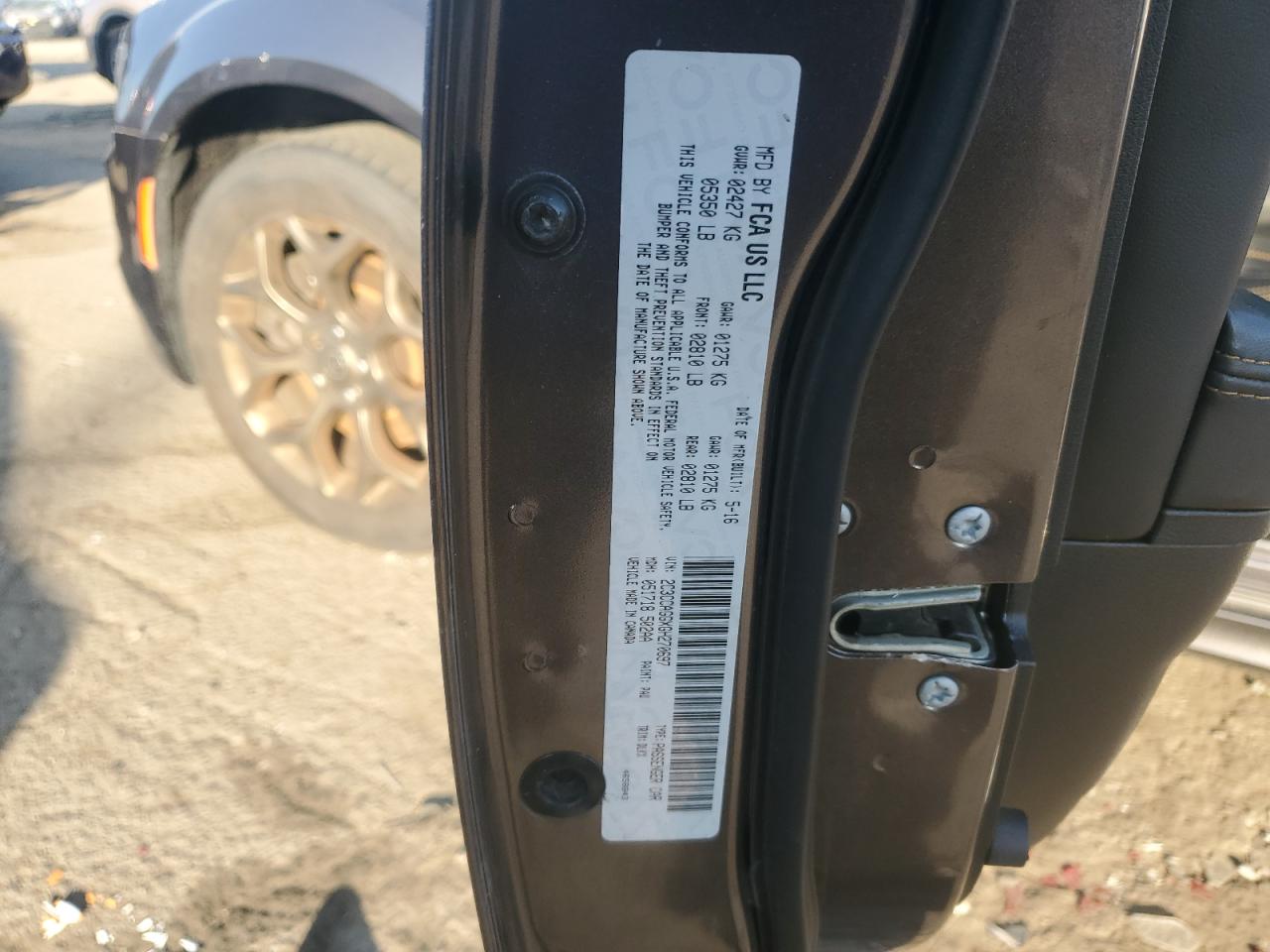 2016 Chrysler 300 S VIN: 2C3CCAGGXGH270697 Lot: 86614265