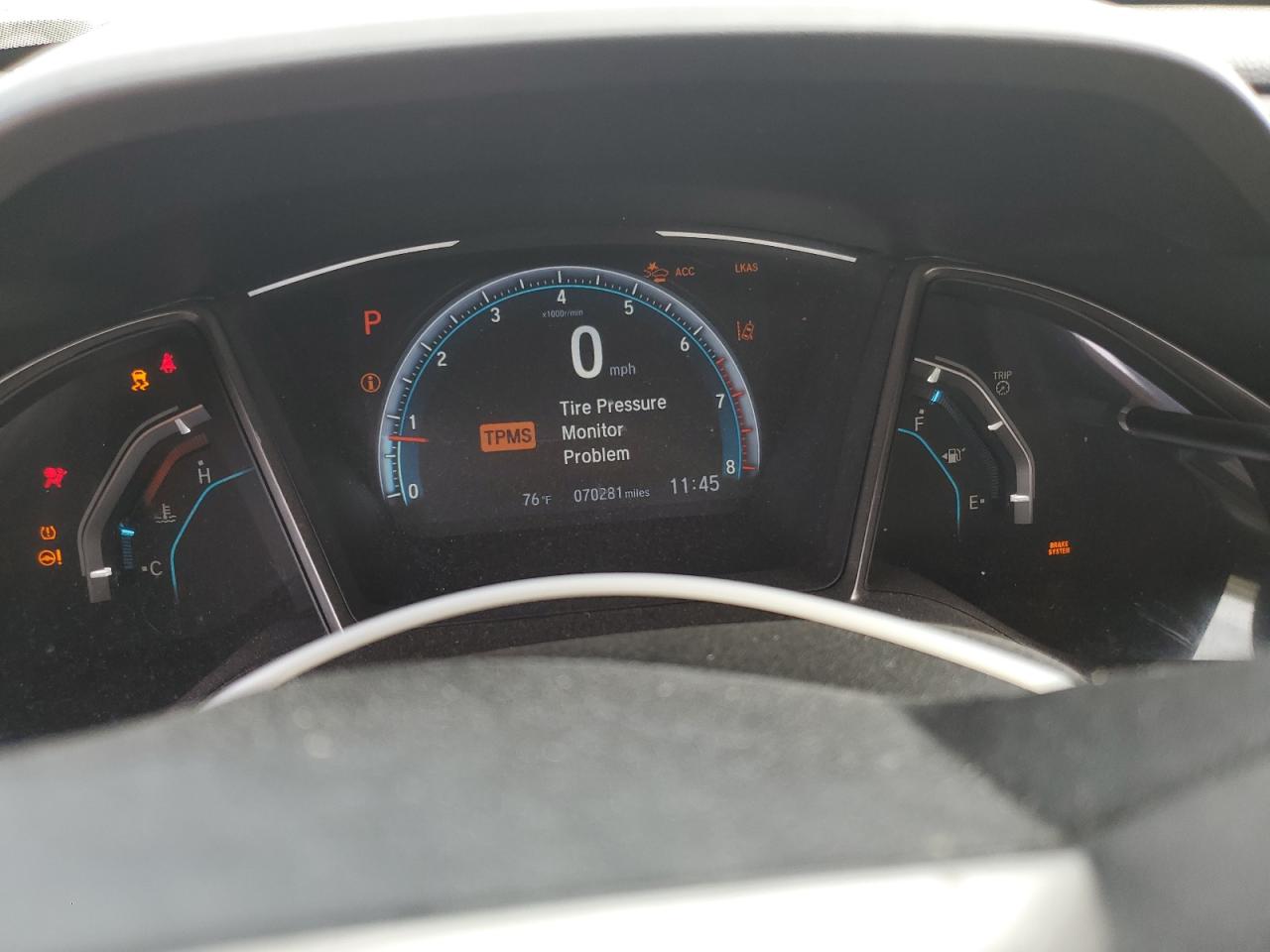 2021 Honda Civic Ex VIN: SHHFK7H6XMU204977 Lot: 85198125