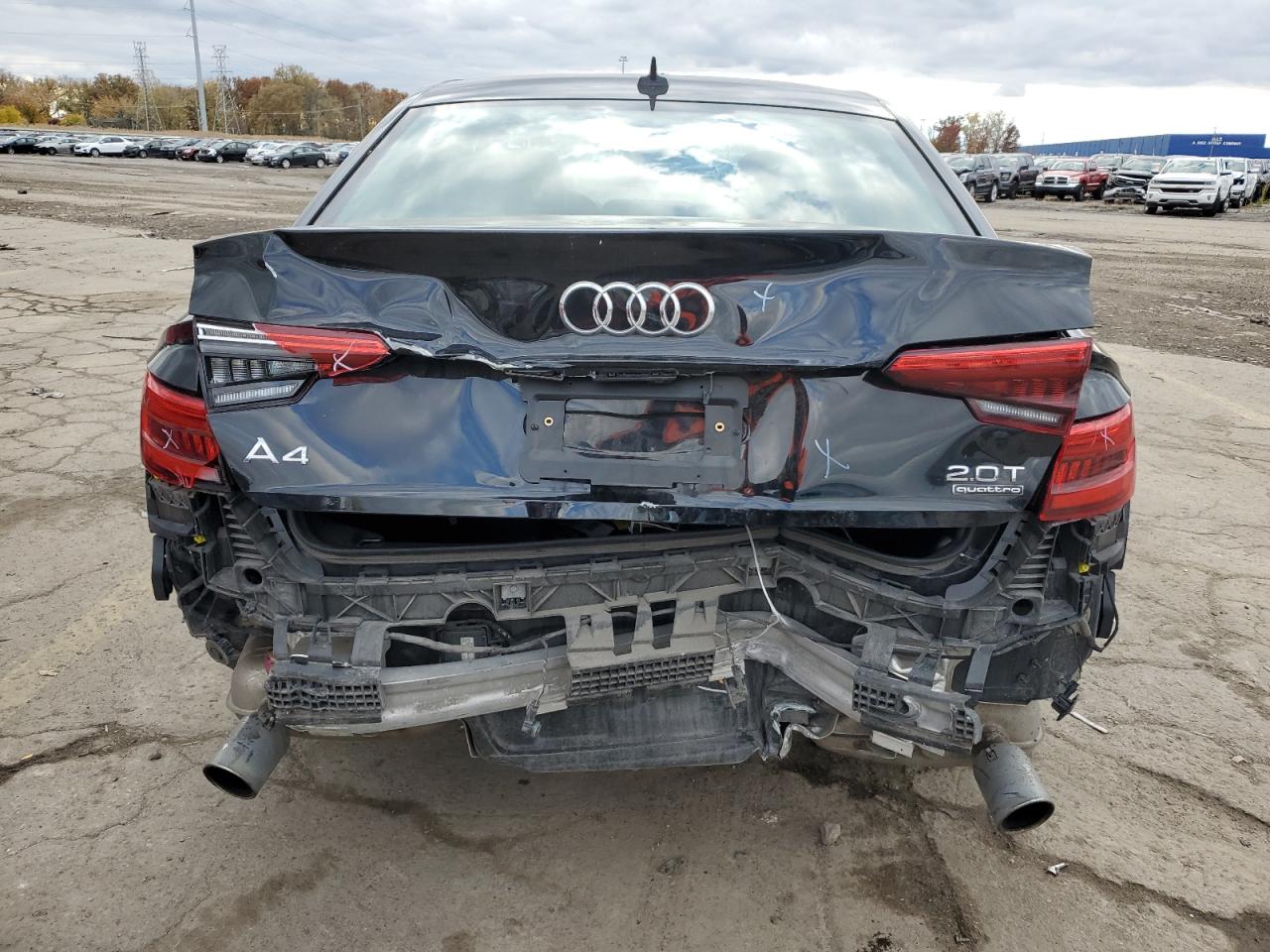 2017 Audi A4 Premium Plus VIN: WAUENAF44HN072063 Lot: 91176435