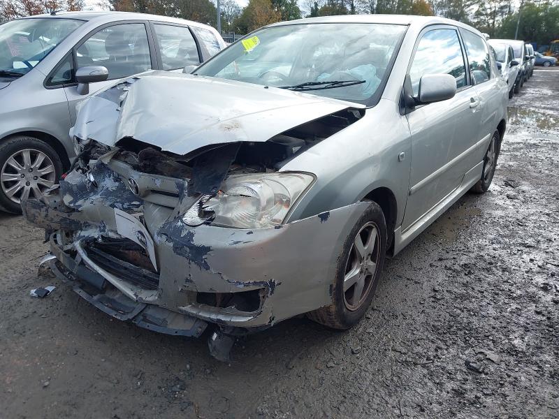 2005 TOYOTA COROLLA 1.4 VVT-I COLOUR COLLECTION 3DR for sale at Copart WOLVERHAMPTON