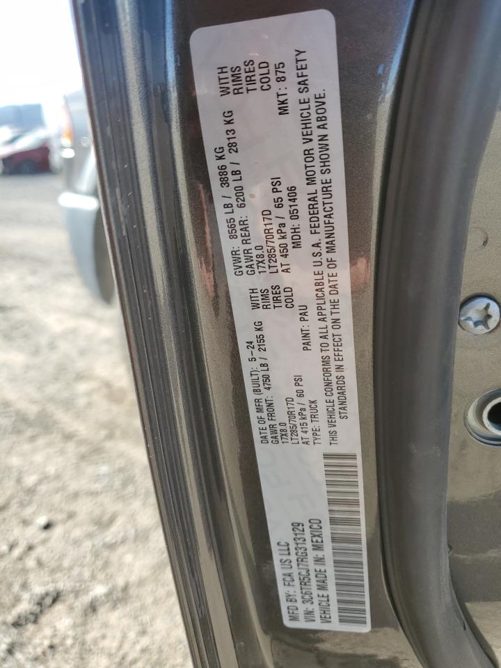 2024 Ram 2500 Tradesman VIN: 3C6TR5CJ7RG313129 Lot: 85955115