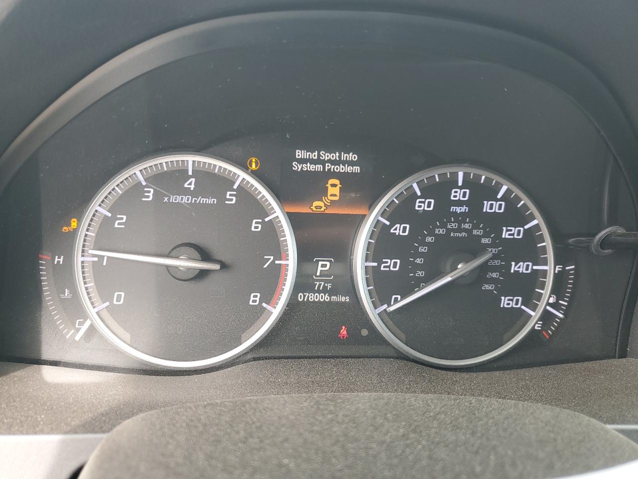 2017 Acura Rdx Advance VIN: 5J8TB4H72HL010377 Lot: 80634775