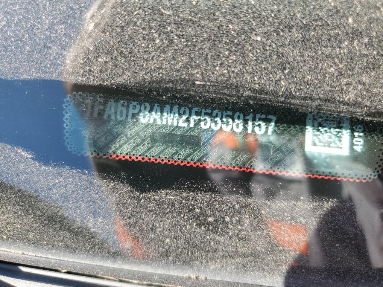 2015 Ford Mustang VIN: 1FA6P8AM2F5358157 Lot: 82460635