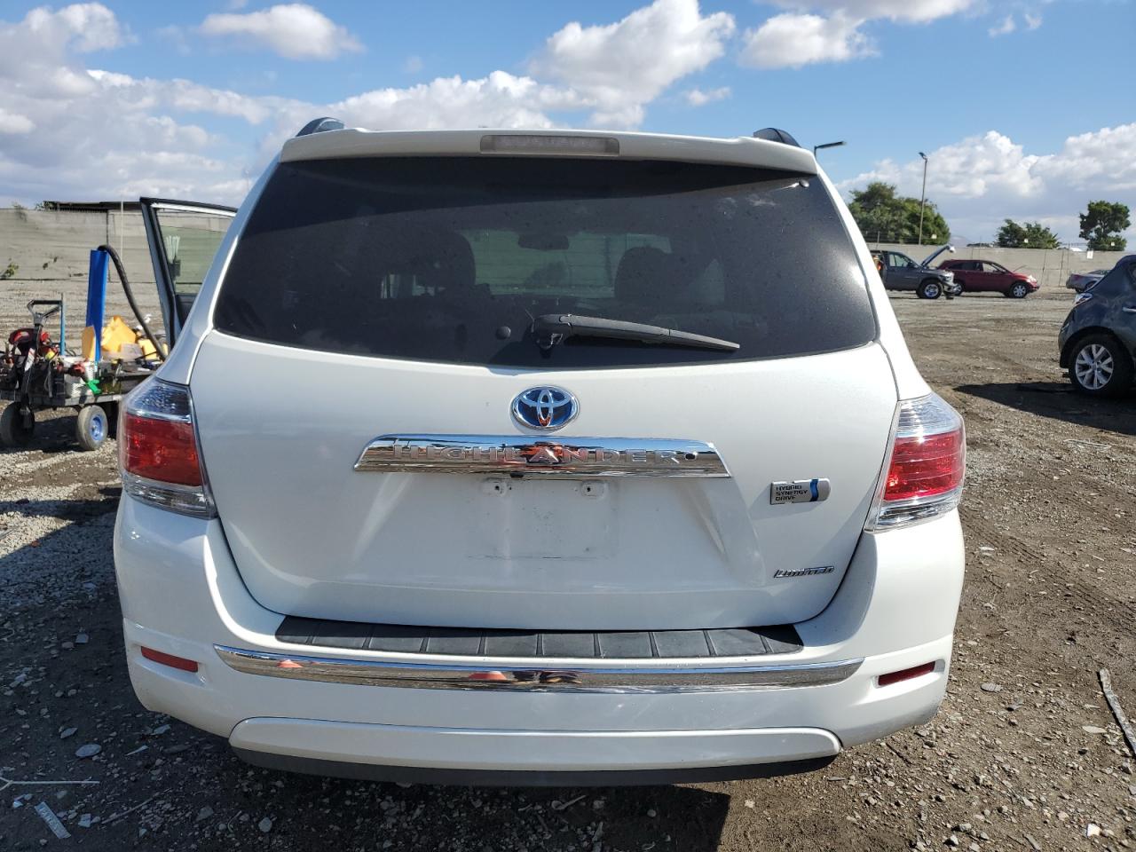 2012 Toyota Highlander Hybrid Limited VIN: JTEDC3EH5C2005238 Lot: 86808335