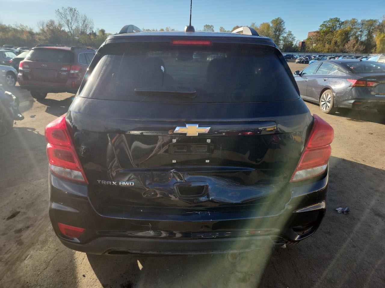 2022 Chevrolet Trax 1Lt VIN: KL7CJPSM5NB505267 Lot: 87205525