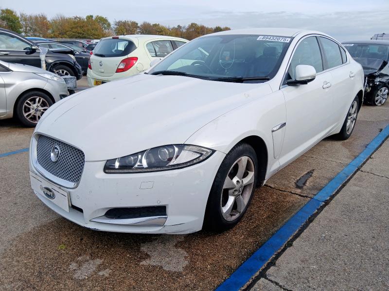 2013 JAGUAR XF 2.2D [163] LUXURY 4DR AUTO for sale at Copart NEWBURY