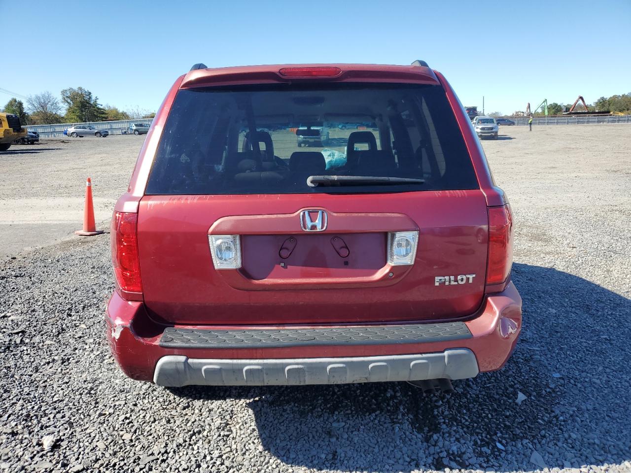 2004 Honda Pilot Exl VIN: 2HKYF18604H550890 Lot: 84917575