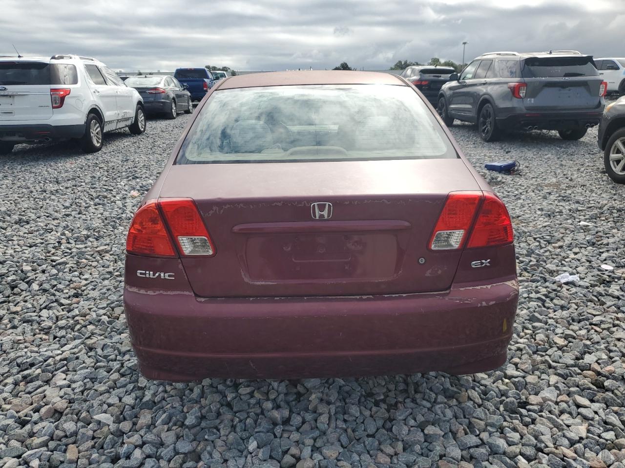 2004 Honda Civic Ex VIN: 2HGES26764H632729 Lot: 86150225