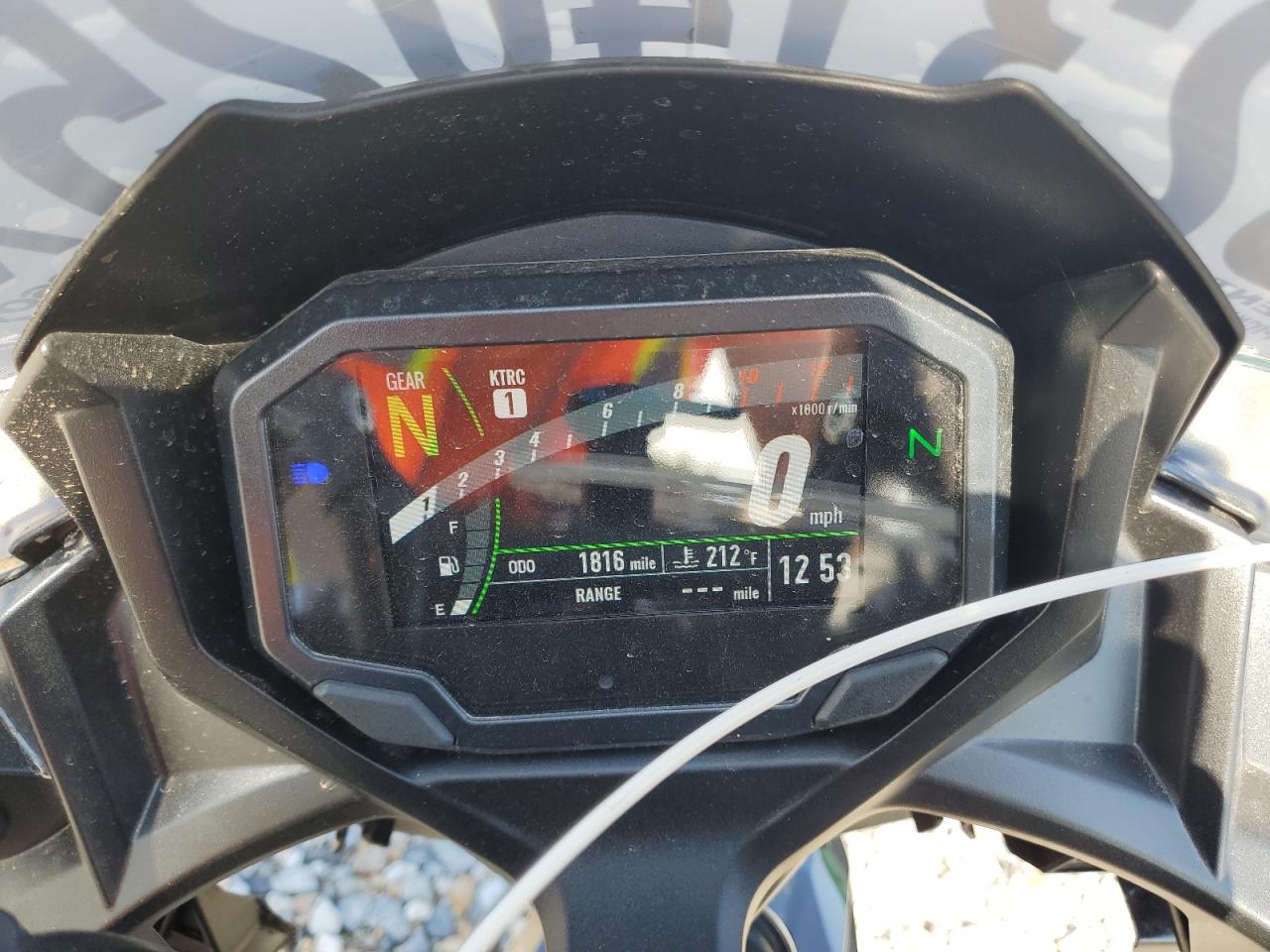 2025 Kawasaki Ex650 R VIN: ML5EXER19SDAF6050 Lot: 82314025