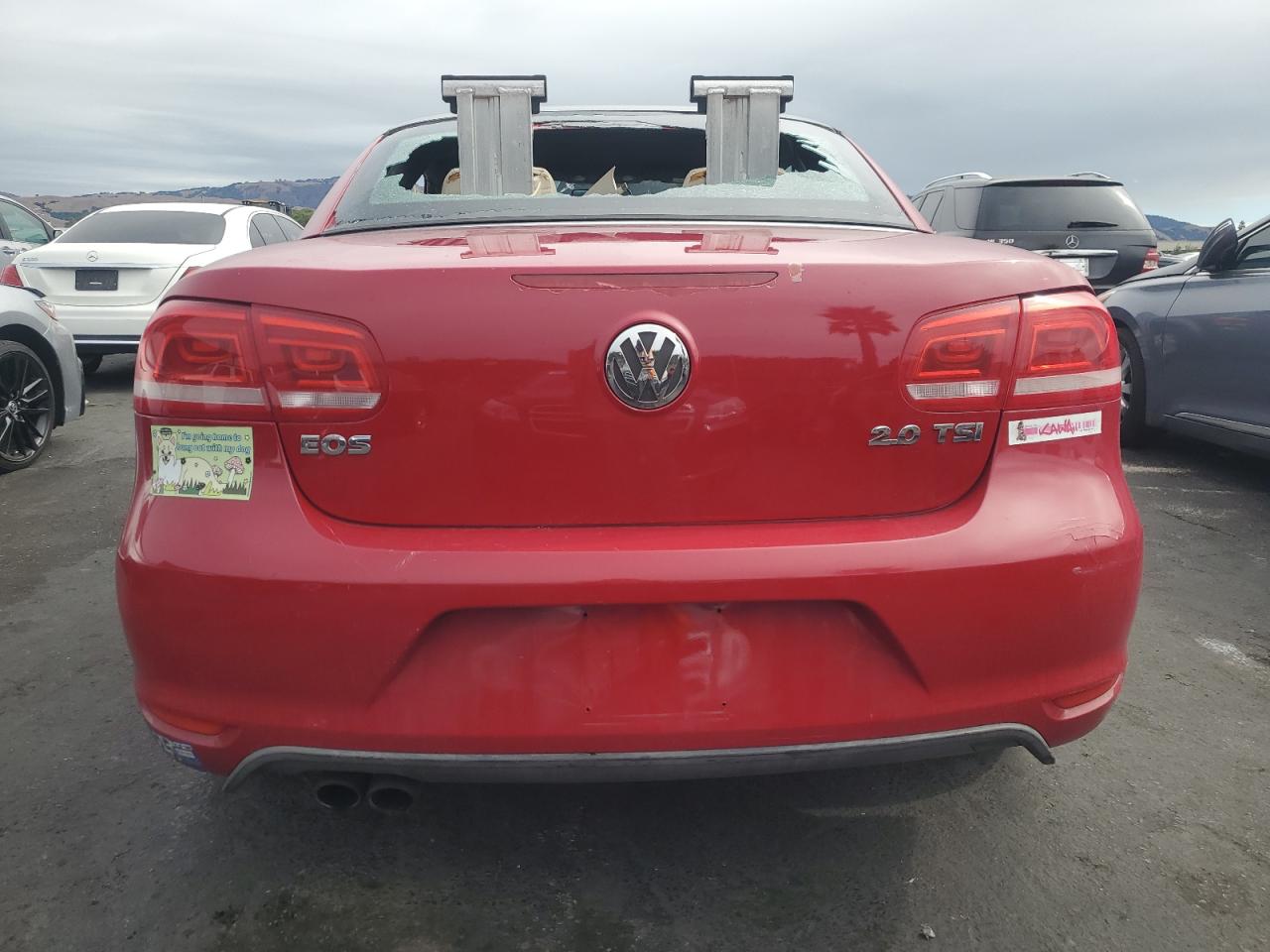2012 Volkswagen Eos Komfort VIN: WVWBW7AH1CV001878 Lot: 81949665