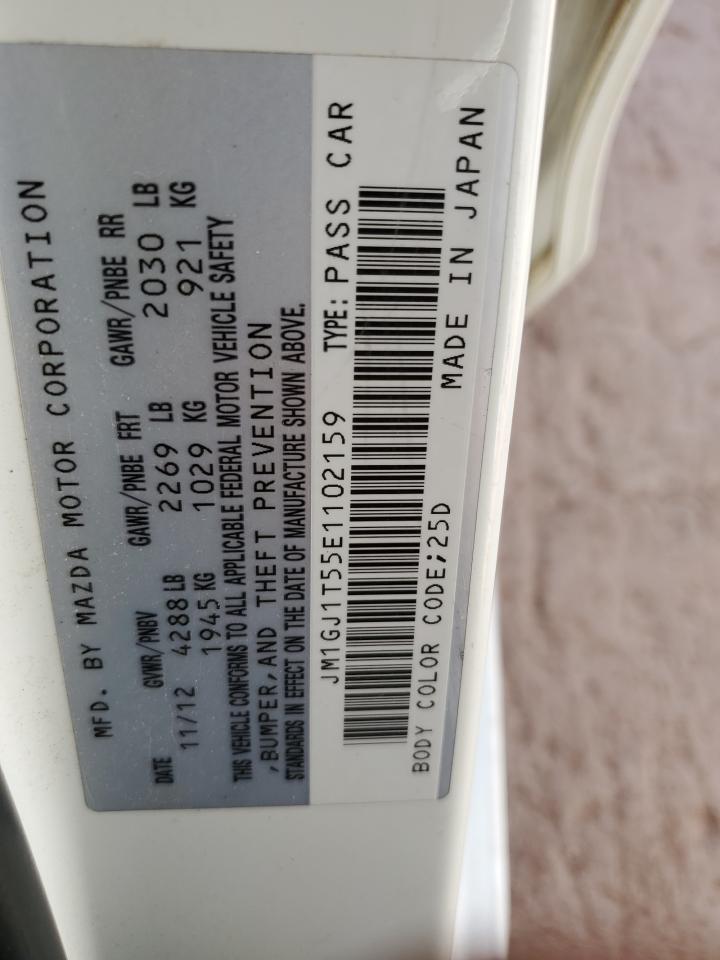 2014 Mazda 6 Touring VIN: JM1GJ1T55E1102159 Lot: 86683175