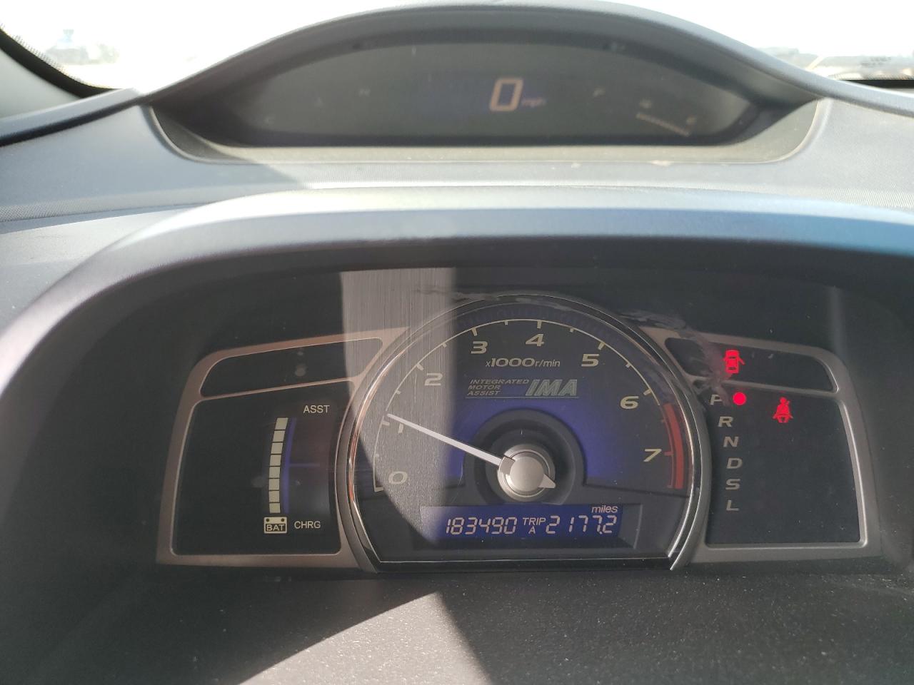 2007 Honda Civic Hybrid VIN: JHMFA36207S009666 Lot: 85315865