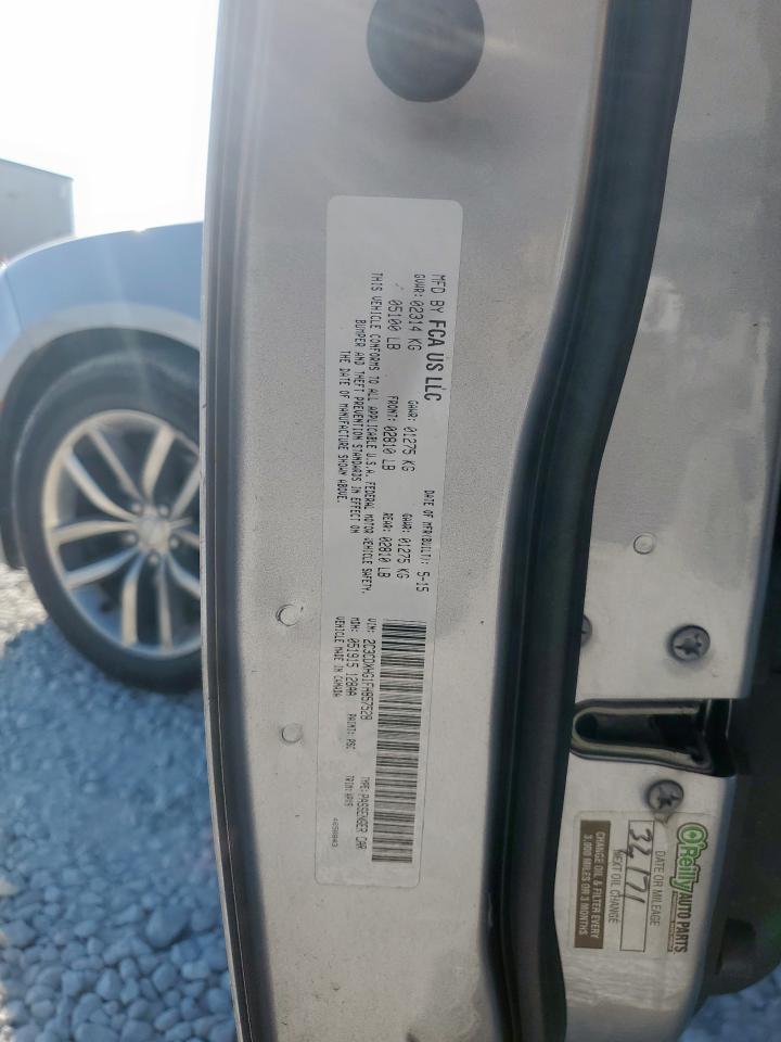 2015 Dodge Charger Sxt VIN: 2C3CDXHG1FH857528 Lot: 85097675