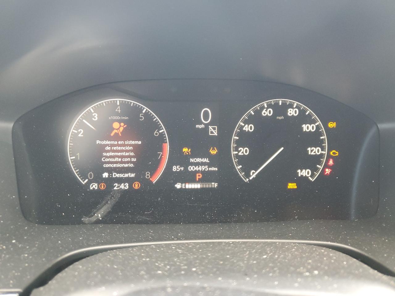 2025 Honda Cr-V Exl VIN: 7FARS3H71SE008699 Lot: 86173235