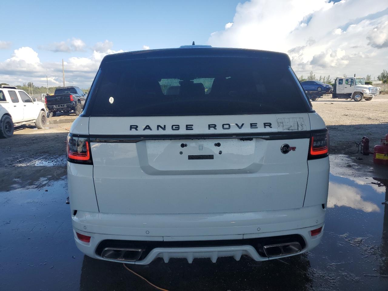 2022 Land Rover Range Rover Sport Svr VIN: SALWZ2RE6NA244093 Lot: 89654195