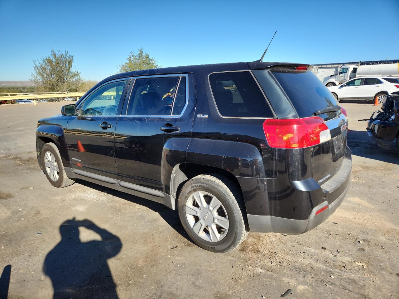 2010 GMC Terrain Sle black suv gas 2CTALBEW3A6286282 photo #3