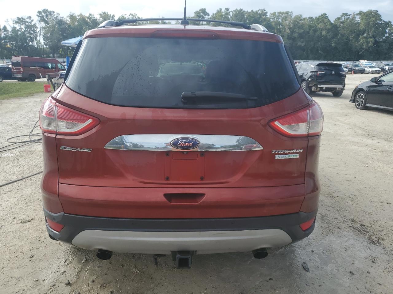 2014 Ford Escape Titanium VIN: 1FMCU0J97EUE20266 Lot: 85145925