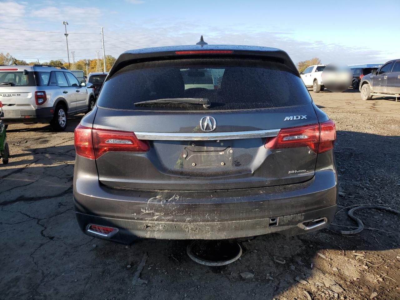 2014 Acura Mdx VIN: 5FRYD4H24EB019548 Lot: 89562505