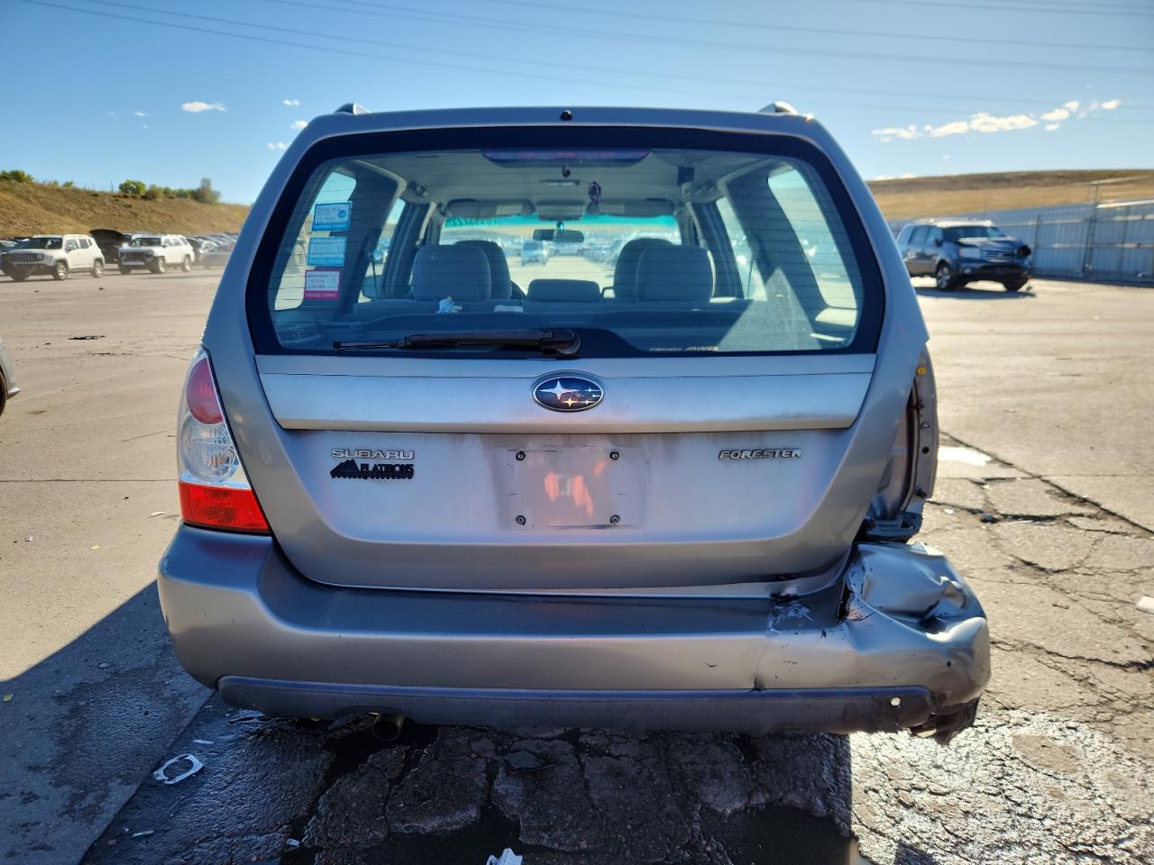 2006 Subaru Forester 2.5X VIN: JF1SG63686G752610 Lot: 85932225