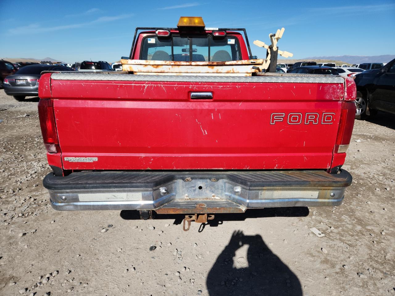 1995 Ford F250 VIN: 1FTHF26H9SLB81708 Lot: 90326495