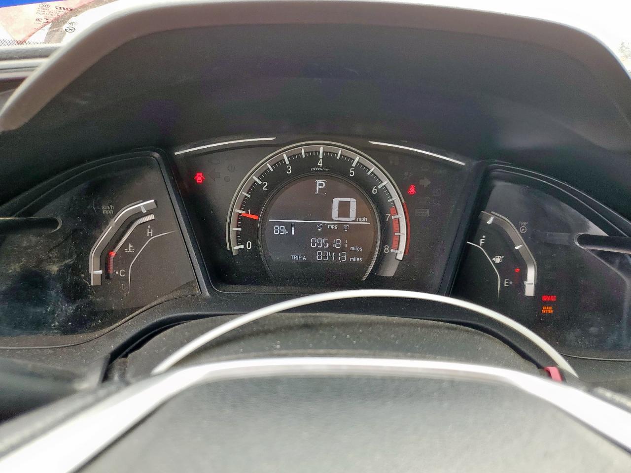 2017 Honda Civic Lx VIN: 2HGFC2F58HH507706 Lot: 85195265