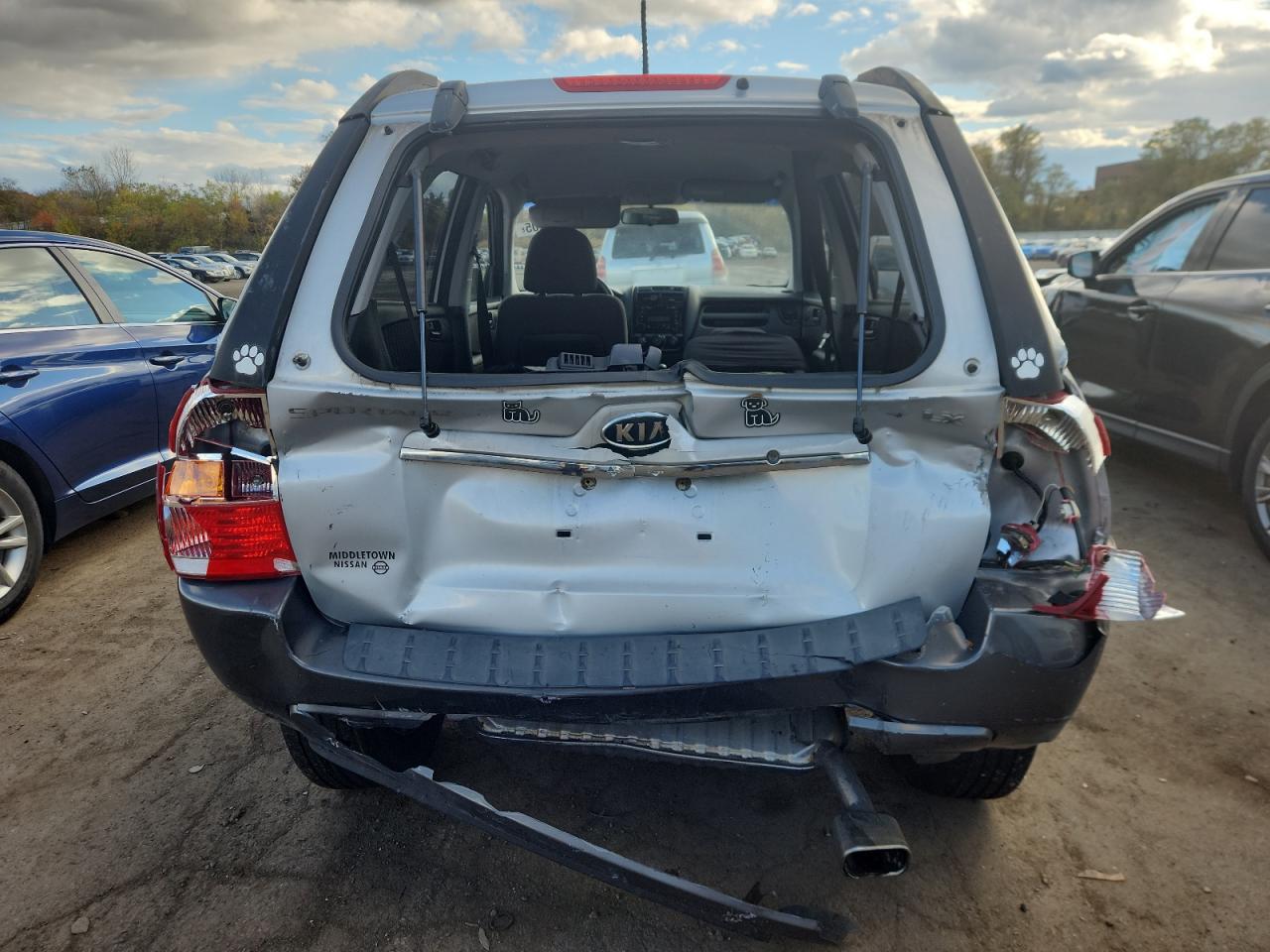 2007 Kia Sportage Lx VIN: KNDJF724777332448 Lot: 87440205