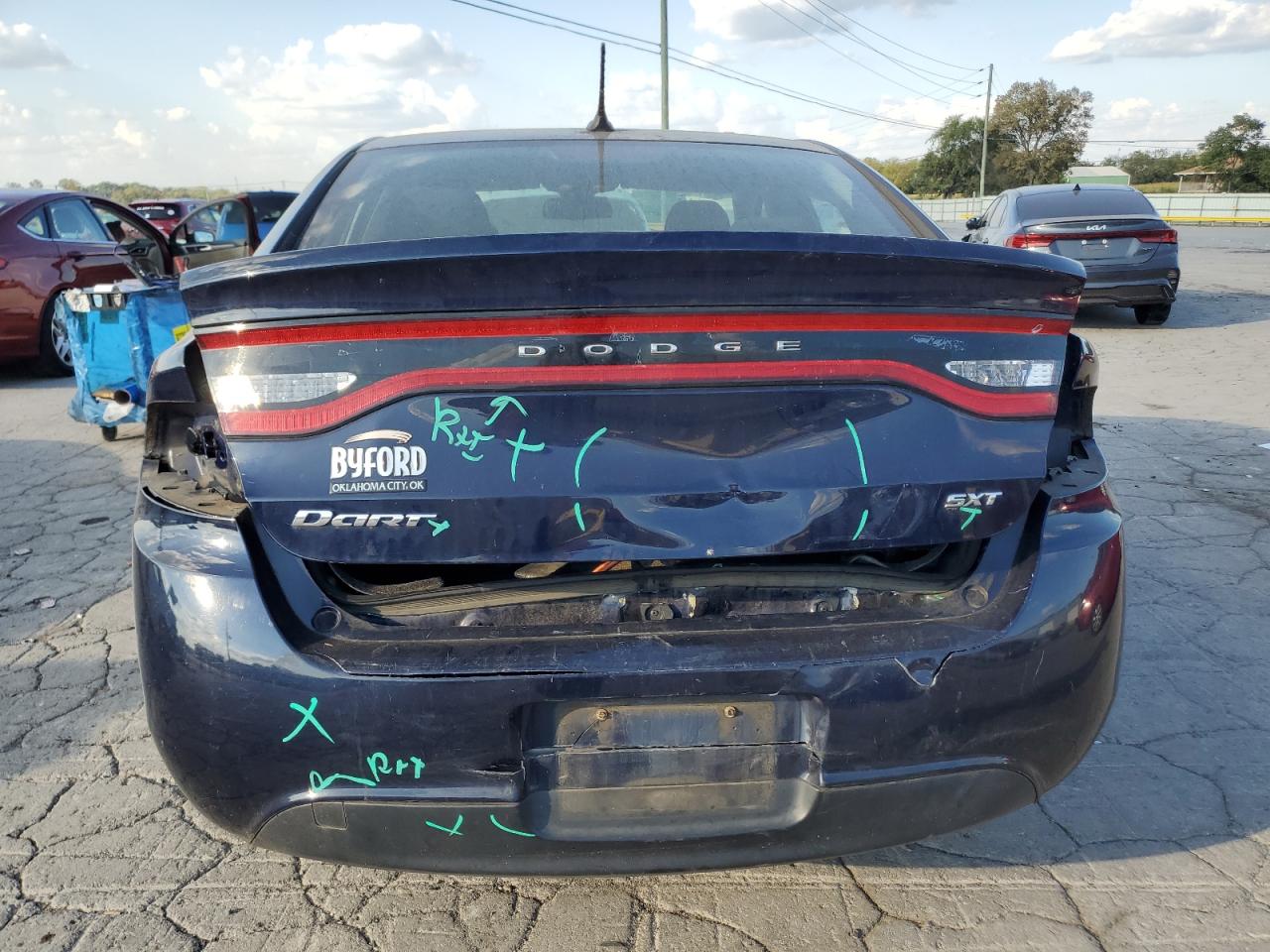 2016 Dodge Dart Sxt VIN: 1C3CDFBB4GD563451 Lot: 85299805