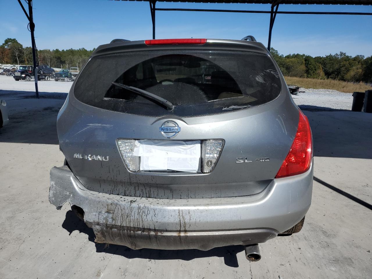 2005 Nissan Murano Sl VIN: JN8AZ08W25W442757 Lot: 89874185