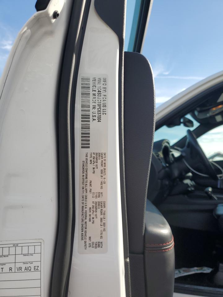 2023 Dodge Durango R/T VIN: 1C4SDJCT0PC637004 Lot: 86272255