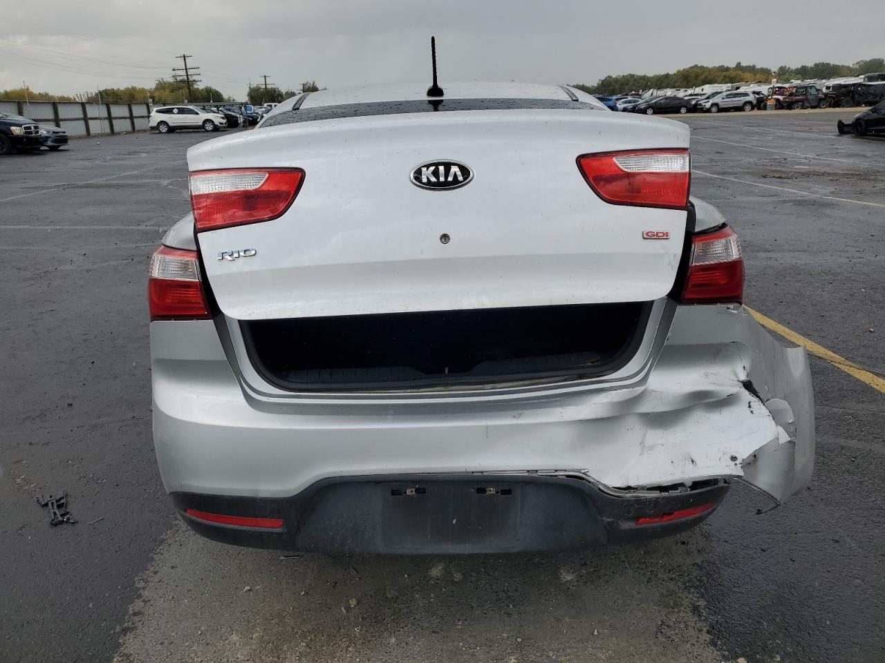 2013 Kia Rio Lx VIN: KNADM4A35D6137800 Lot: 86330135