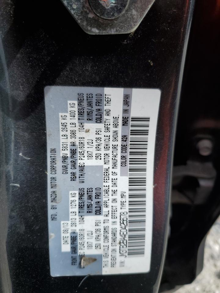 2014 Mazda Cx-9 Sport VIN: JM3TB2BA4E0425678 Lot: 85933695