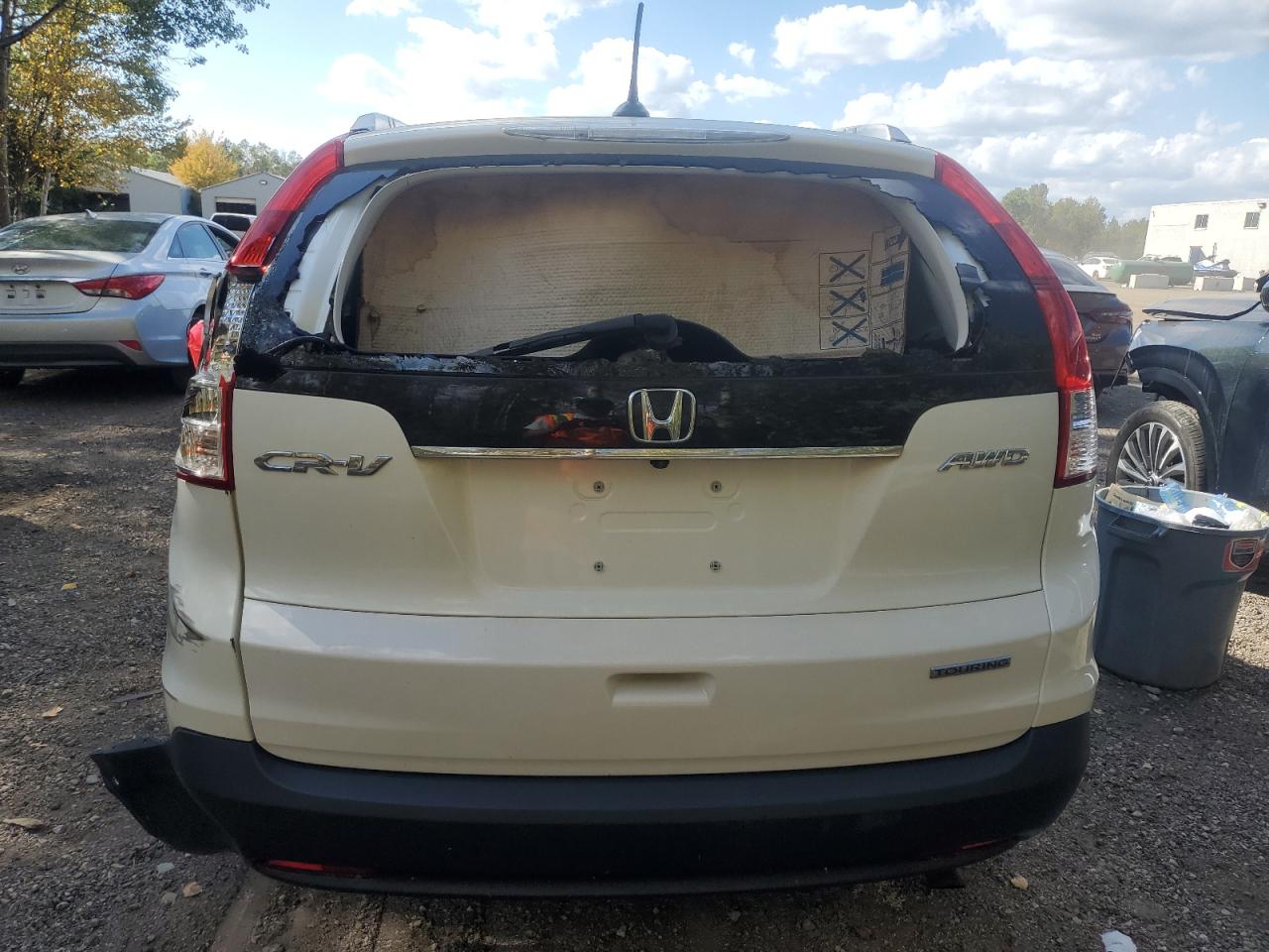 2013 Honda Cr-V Touring VIN: 2HKRM4H9XDH109743 Lot: 85090045