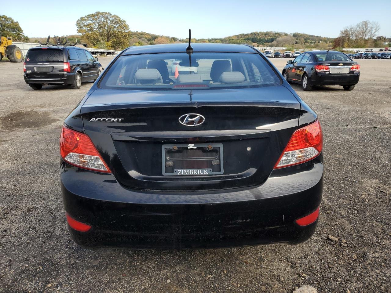 2012 Hyundai Accent Gls VIN: KMHCU4AE0CU118061 Lot: 82603045