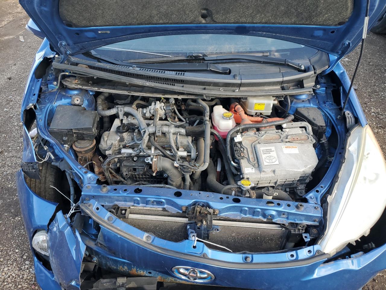 2013 Toyota Prius C VIN: JTDKDTB37D1057754 Lot: 85160435