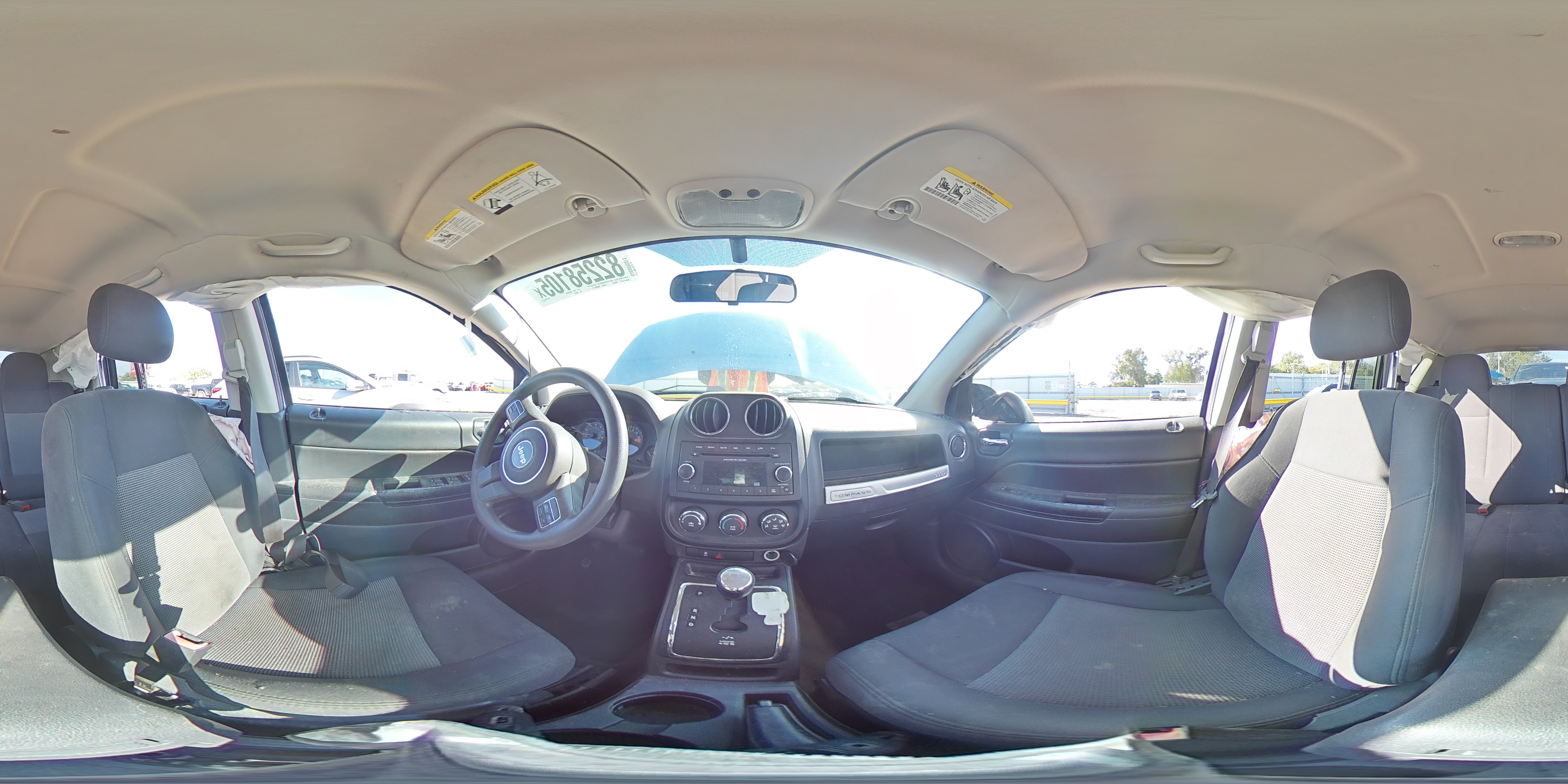 2014 Jeep Compass Sport VIN: 1C4NJCBA9ED539355 Lot: 82258105