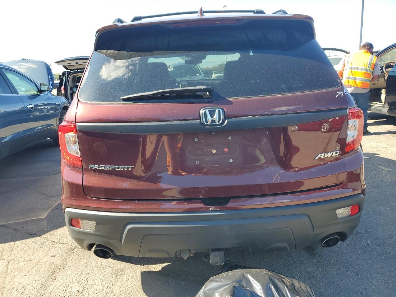 2021 Honda Passport Exl VIN: 5FNYF8H55MB017593 Lot: 82435635