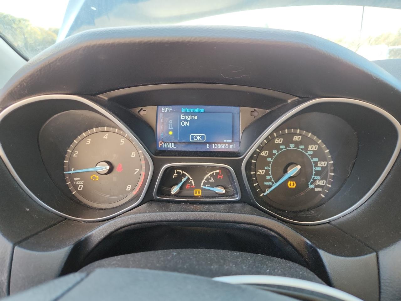 2014 Ford Focus Se VIN: 1FADP3F23EL257575 Lot: 85480465