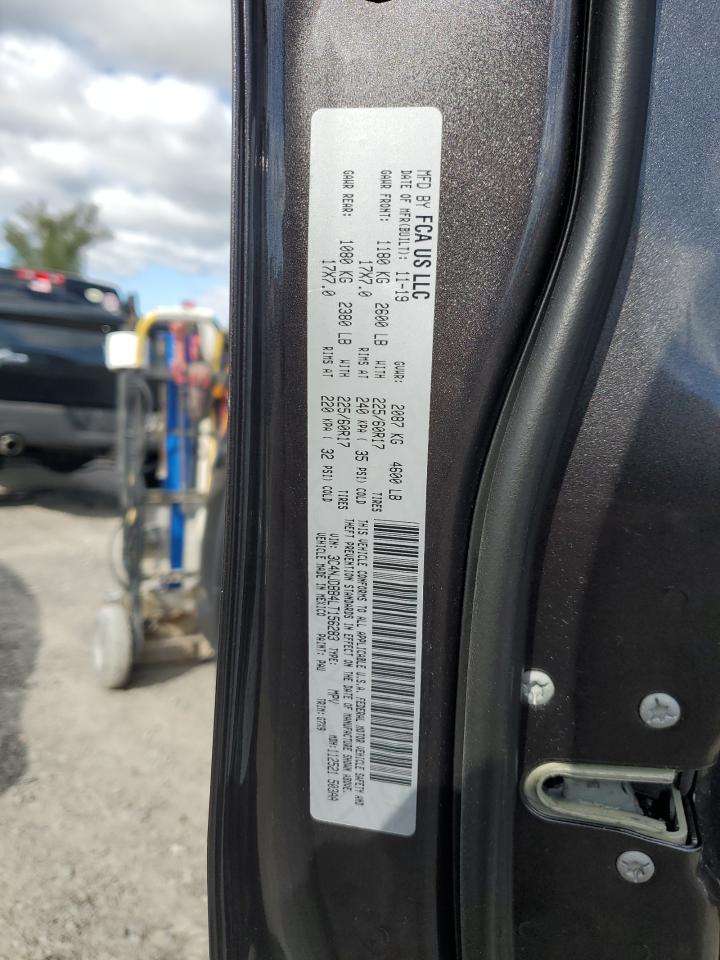 2020 Jeep Compass Latitude VIN: 3C4NJDBB4LT156283 Lot: 82311895