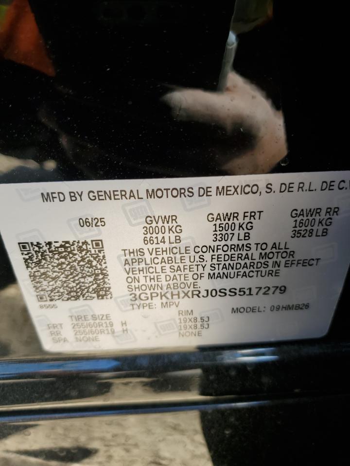 2025 Honda Prologue Tour VIN: 3GPKHXRJ0SS517279 Lot: 87115575