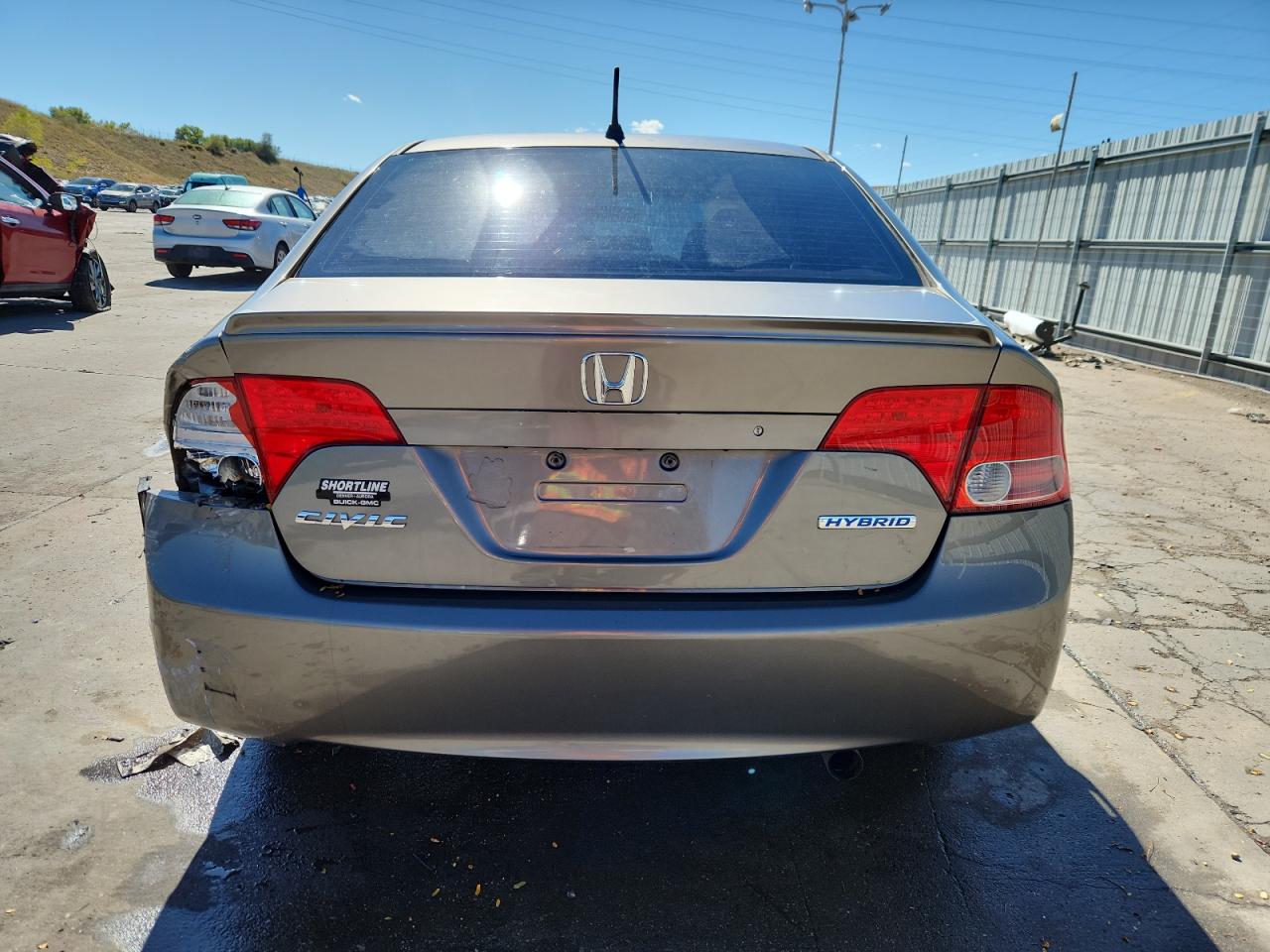 2006 Honda Civic Hybrid VIN: JHMFA362X6S009642 Lot: 85196985