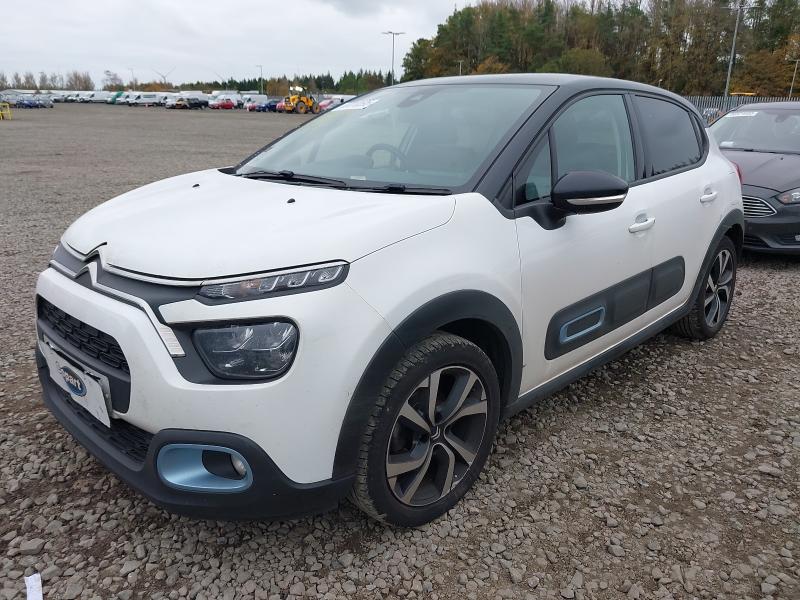 2023 CITROEN C3 1.2 PURETECH ELLE 5DR for sale at Copart EAST KILBRIDE