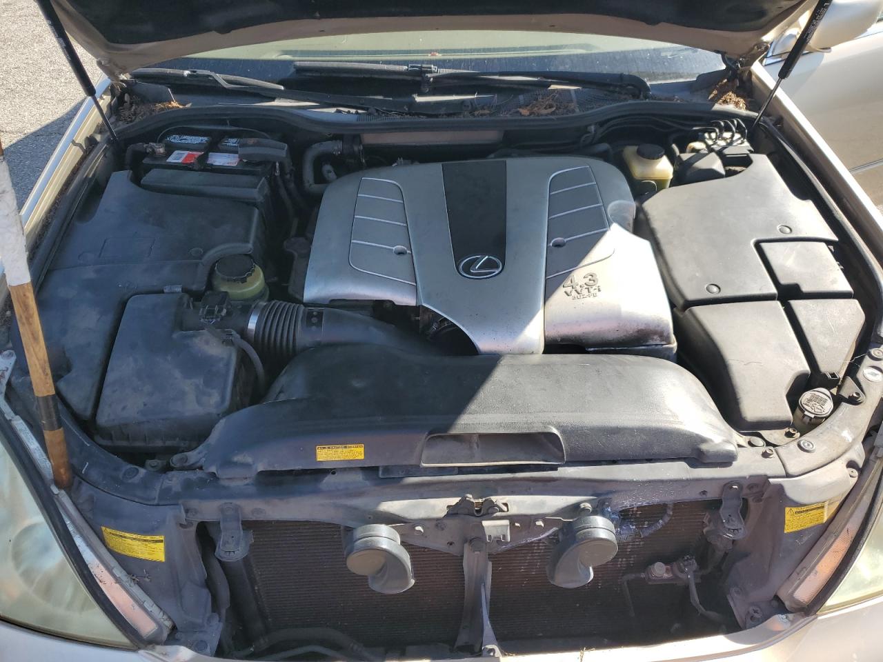 2001 Lexus Ls 430 VIN: JTHBN30F010024816 Lot: 87123755