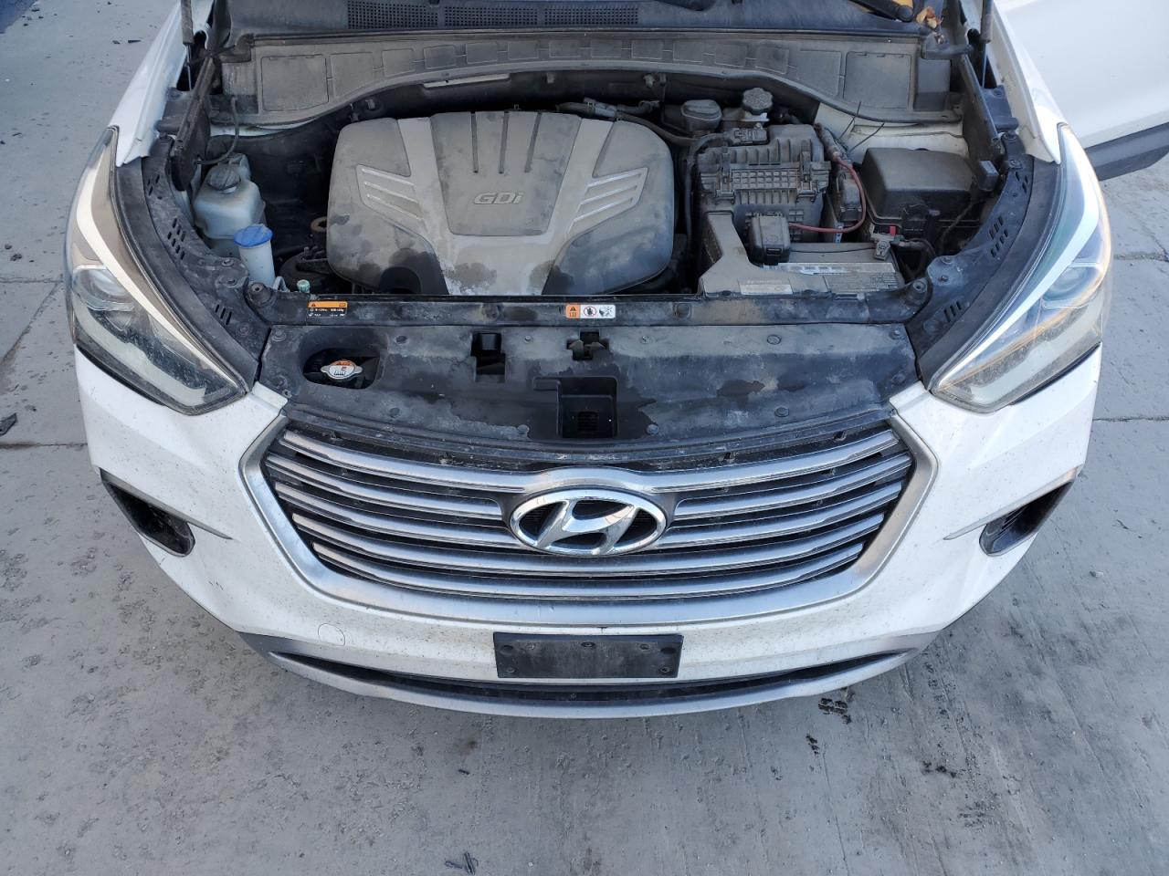 2017 Hyundai Santa Fe Se VIN: KM8SMDHF0HU232112 Lot: 90606685