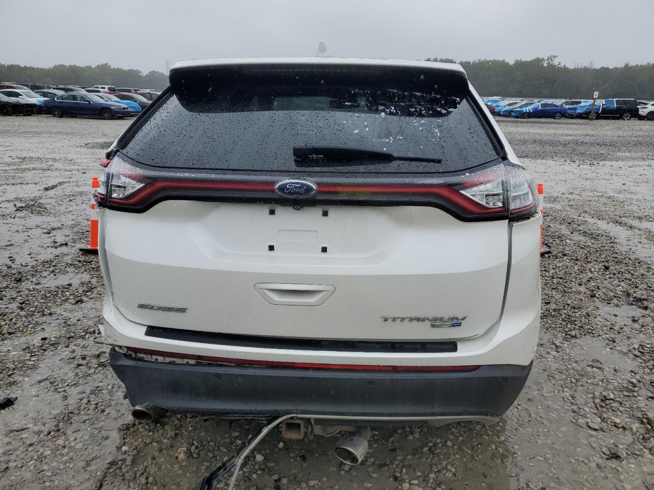 2015 Ford Edge Titanium VIN: 2FMPK4K92FBB25077 Lot: 90570865