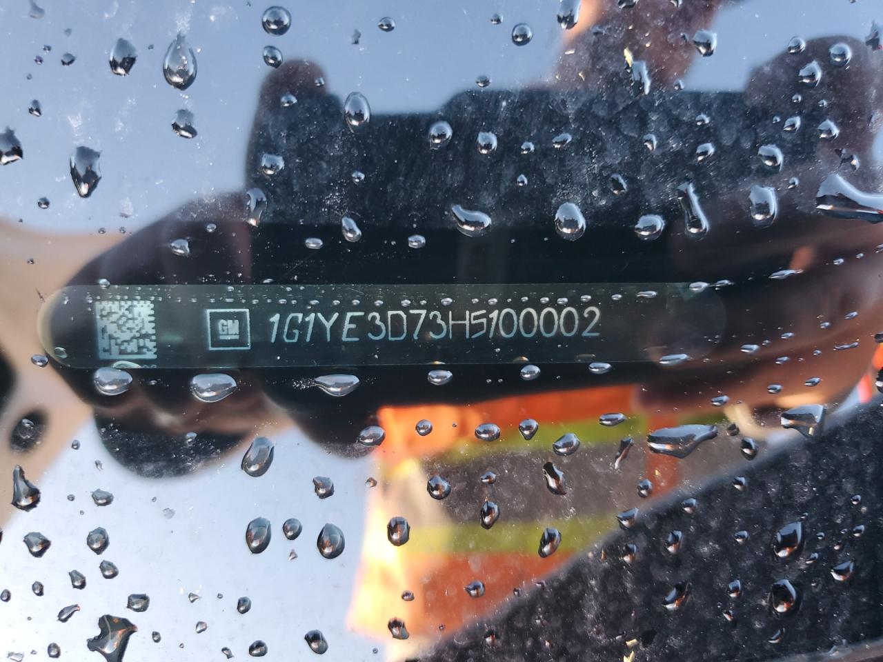 2017 Chevrolet Corvette Stingray 3Lt VIN: 1G1YE3D73H5100002 Lot: 87356365