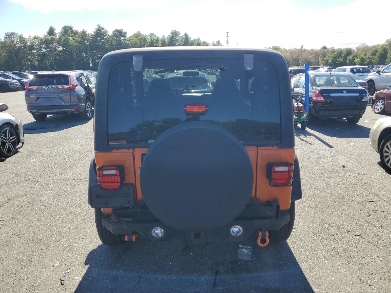 1998 Jeep Wrangler / Tj Sport VIN: 1J4FY19S9WP760614 Lot: 86311975
